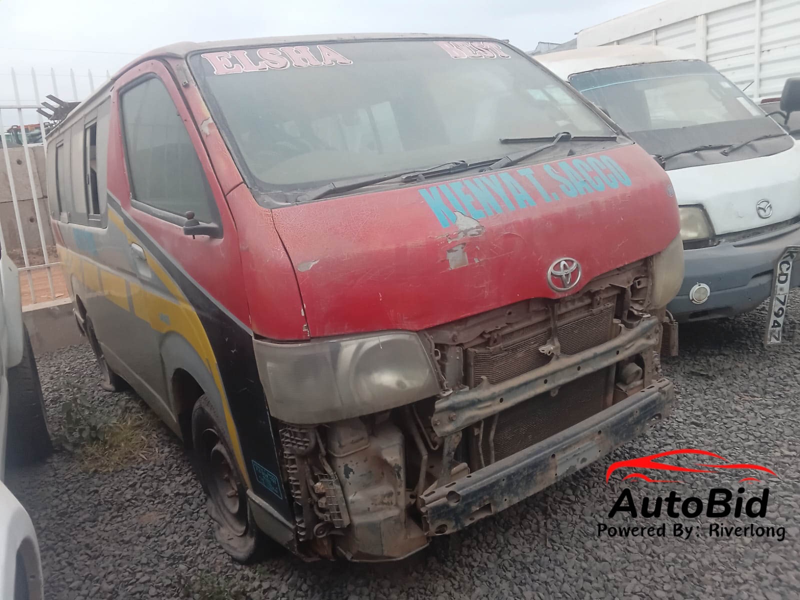 2008 TOYOTA HIACE white – photo 2
