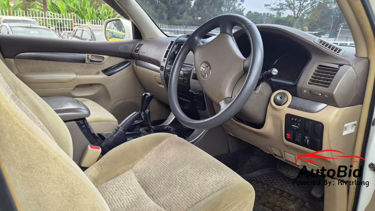 2003 TOYOTA LAND CRUISER PRADO PearlWhite – photo 4