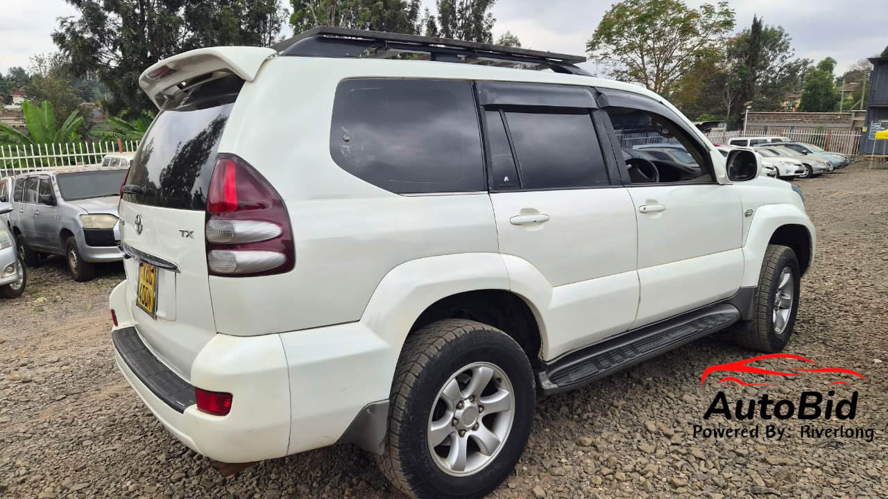 2003 TOYOTA LAND CRUISER PRADO PearlWhite – photo 7