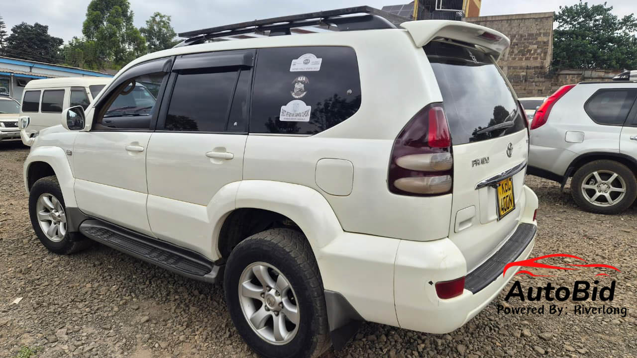 2003 TOYOTA LAND CRUISER PRADO PearlWhite – photo 8