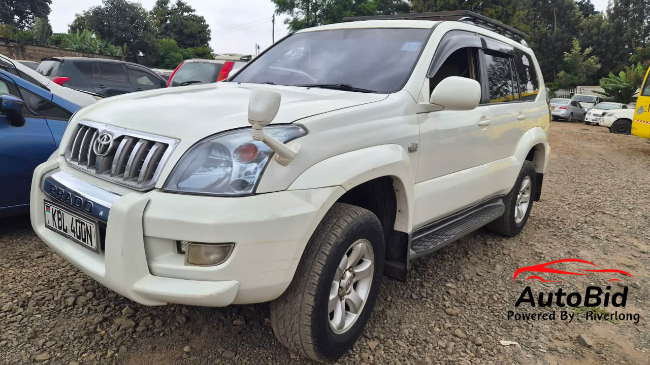 2003 TOYOTA LAND CRUISER PRADO PearlWhite – photo 9