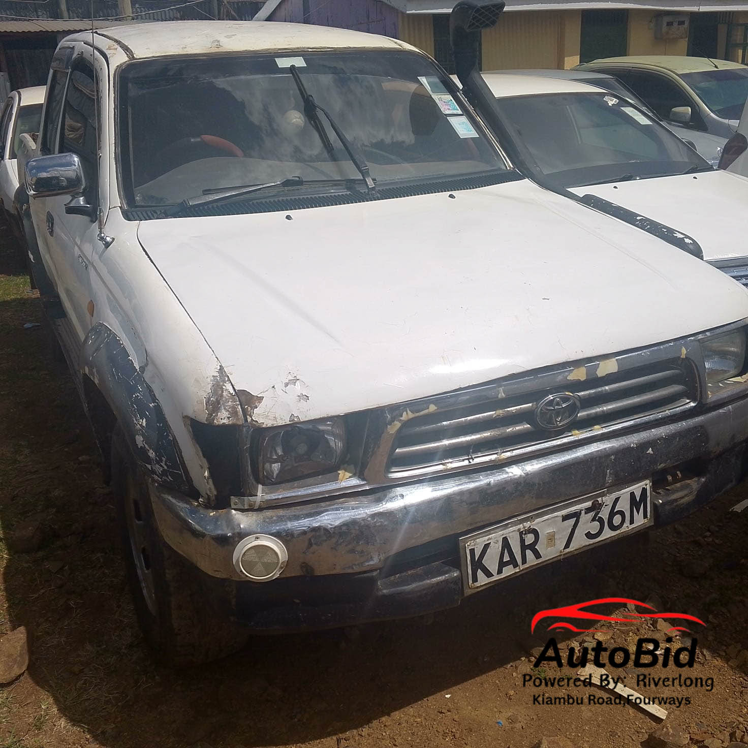 2003 TOYOTA Hilux white – photo 1