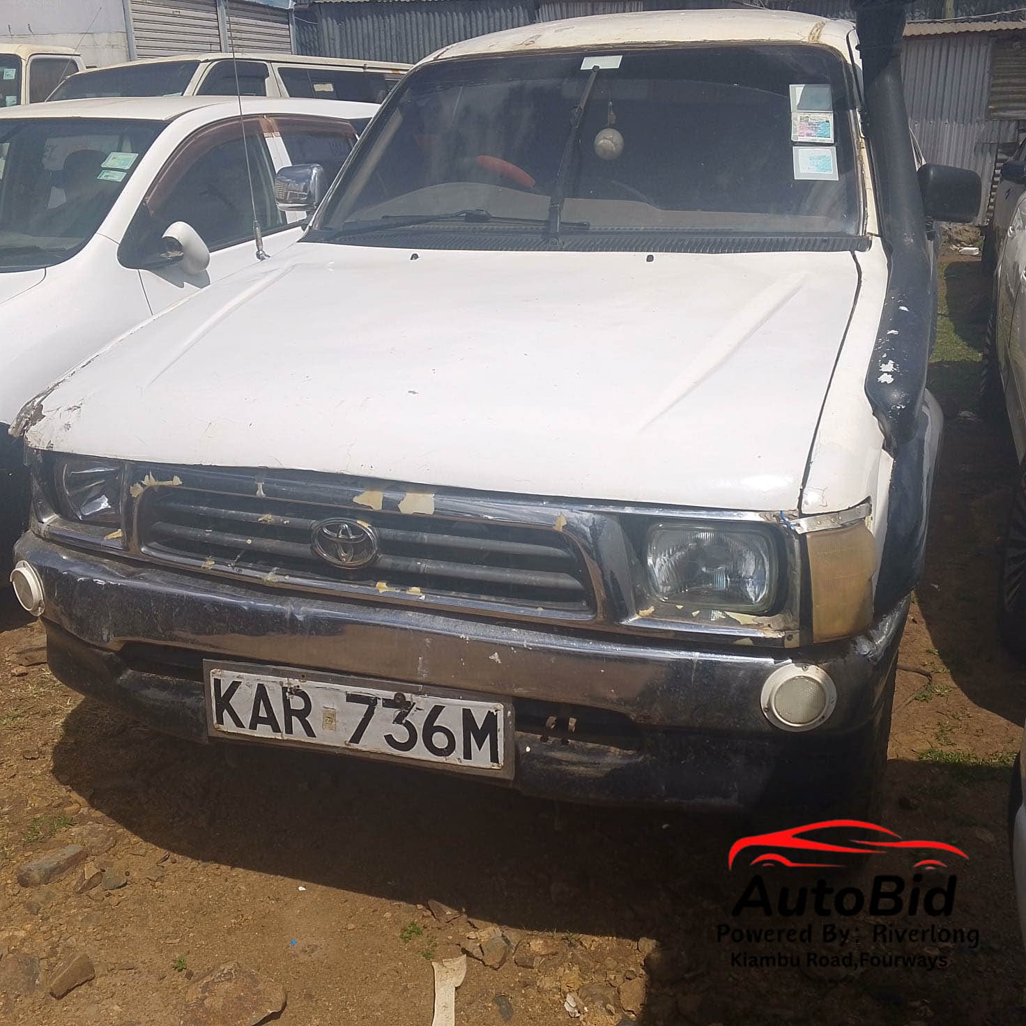 2003 TOYOTA Hilux white – photo 2