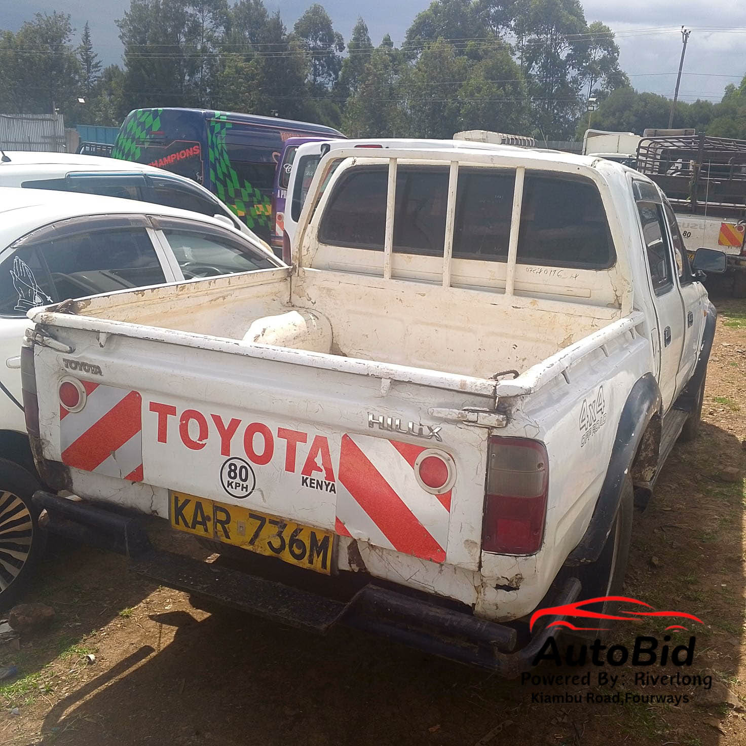 2003 TOYOTA Hilux white – photo 3