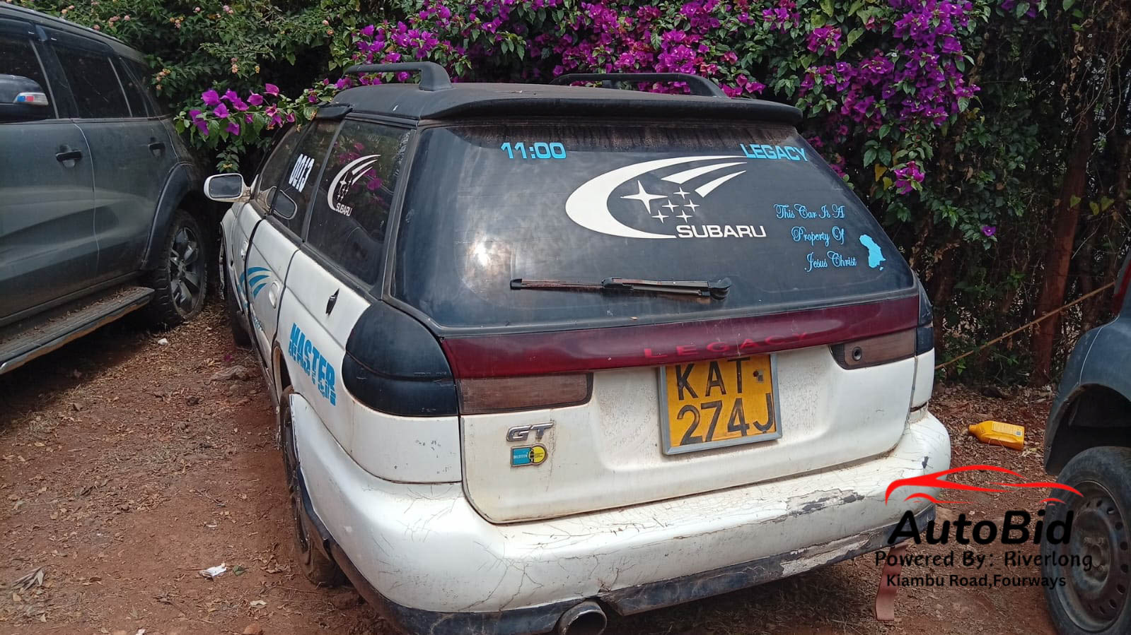 1997 Subaru Legacy white – photo 2