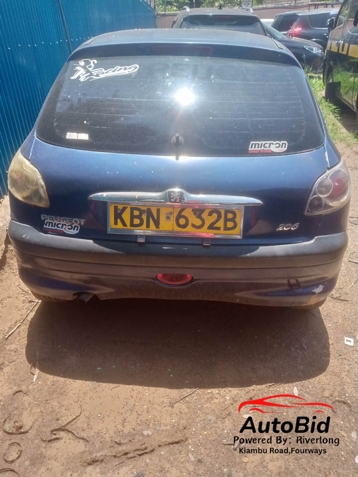 2003 Peugeot 206 DeepBlue – photo 3