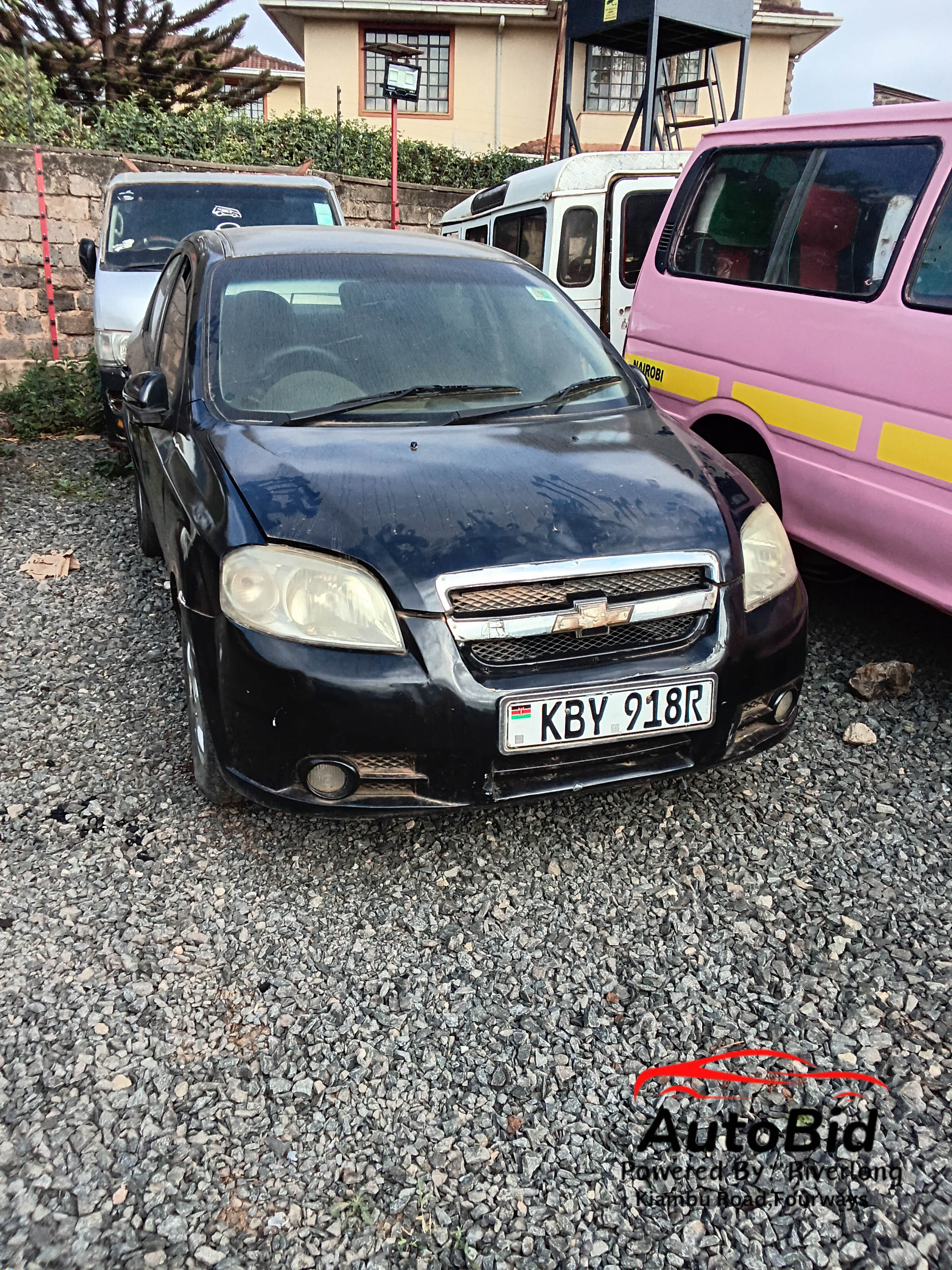 2012 Chevrolet Aveo Black – photo 2