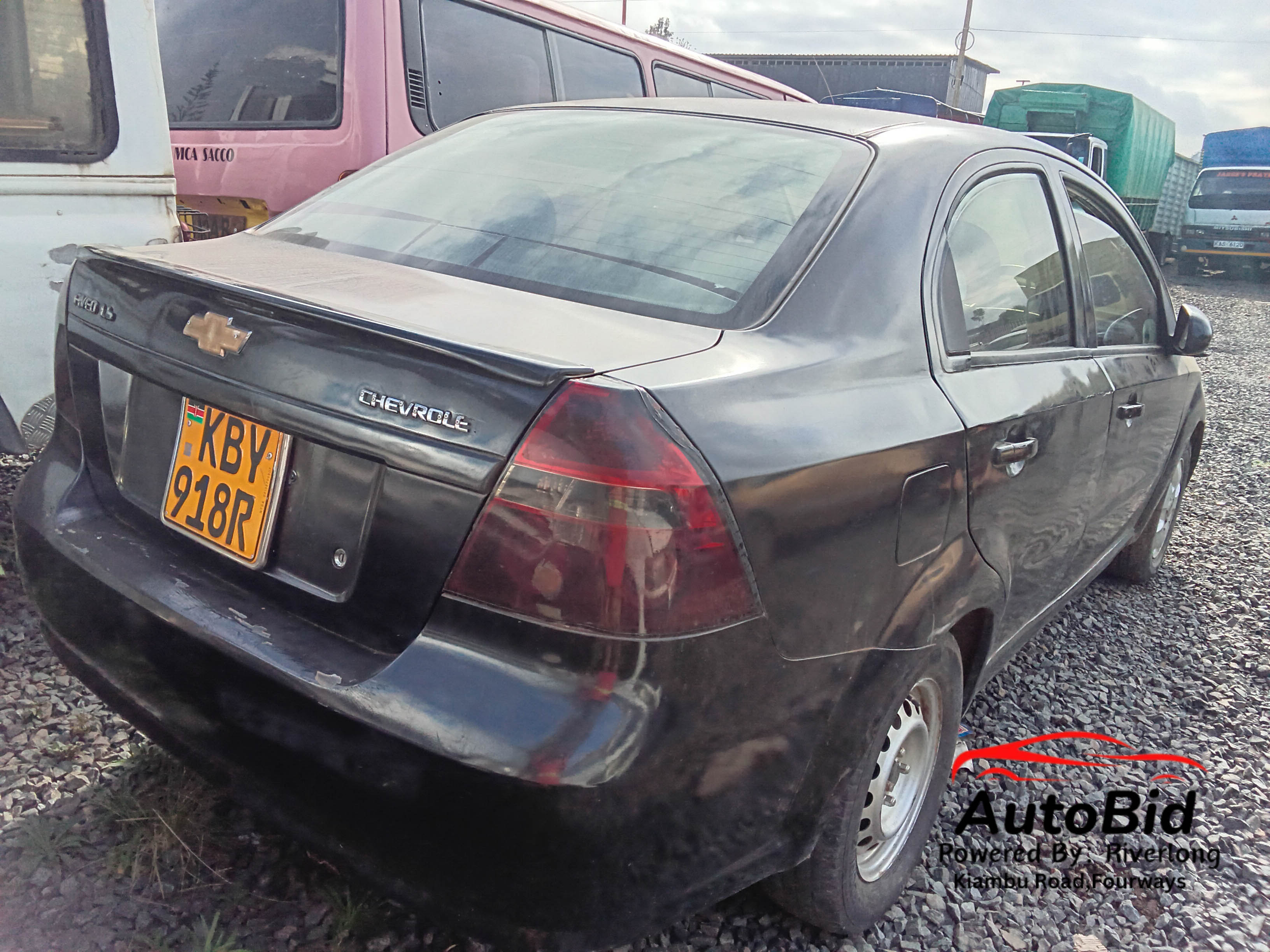 2012 Chevrolet Aveo Black – photo 6