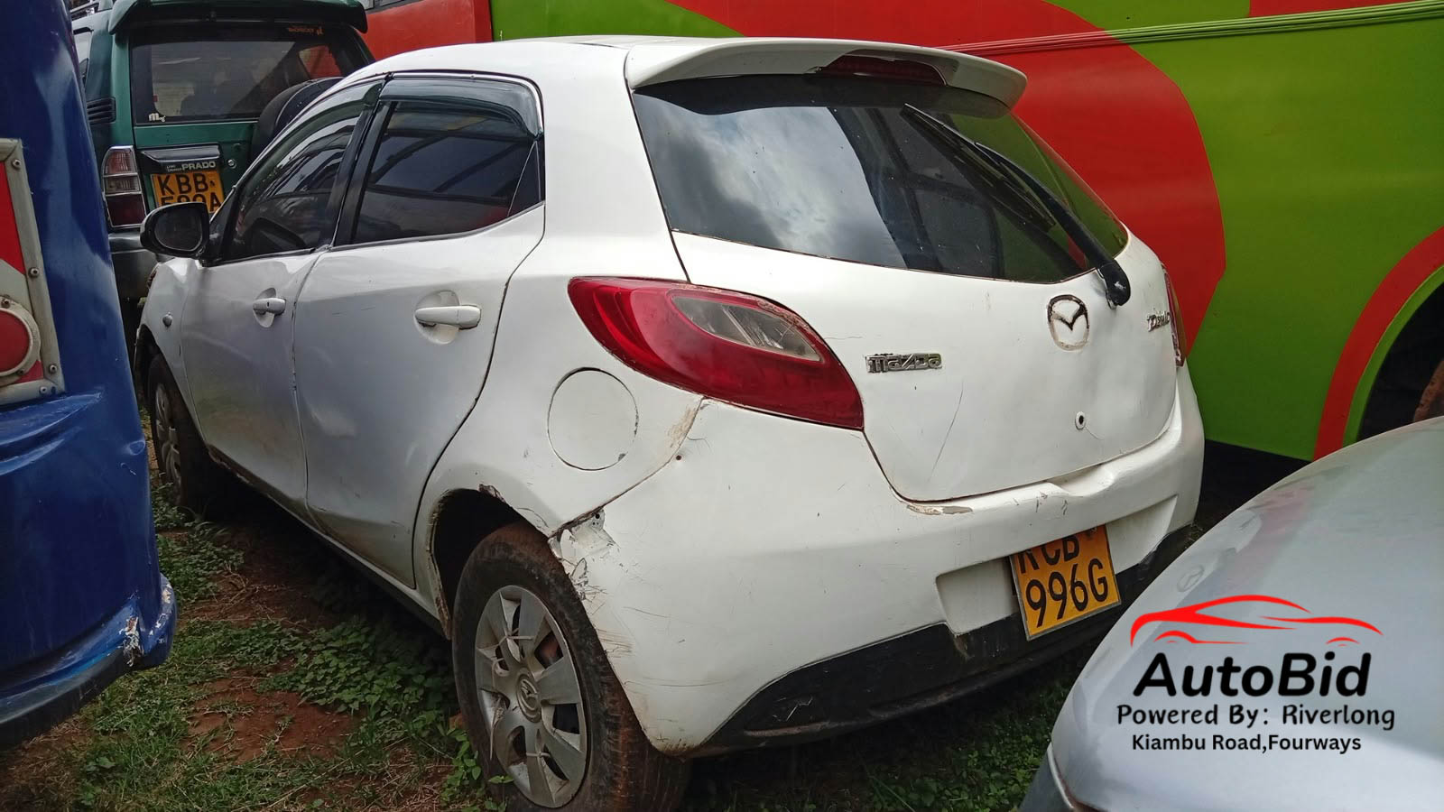 2007 Mazda Demio white – photo 5