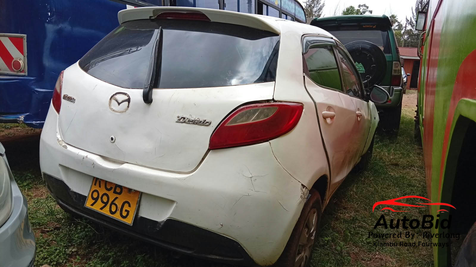 2007 Mazda Demio white – photo 6