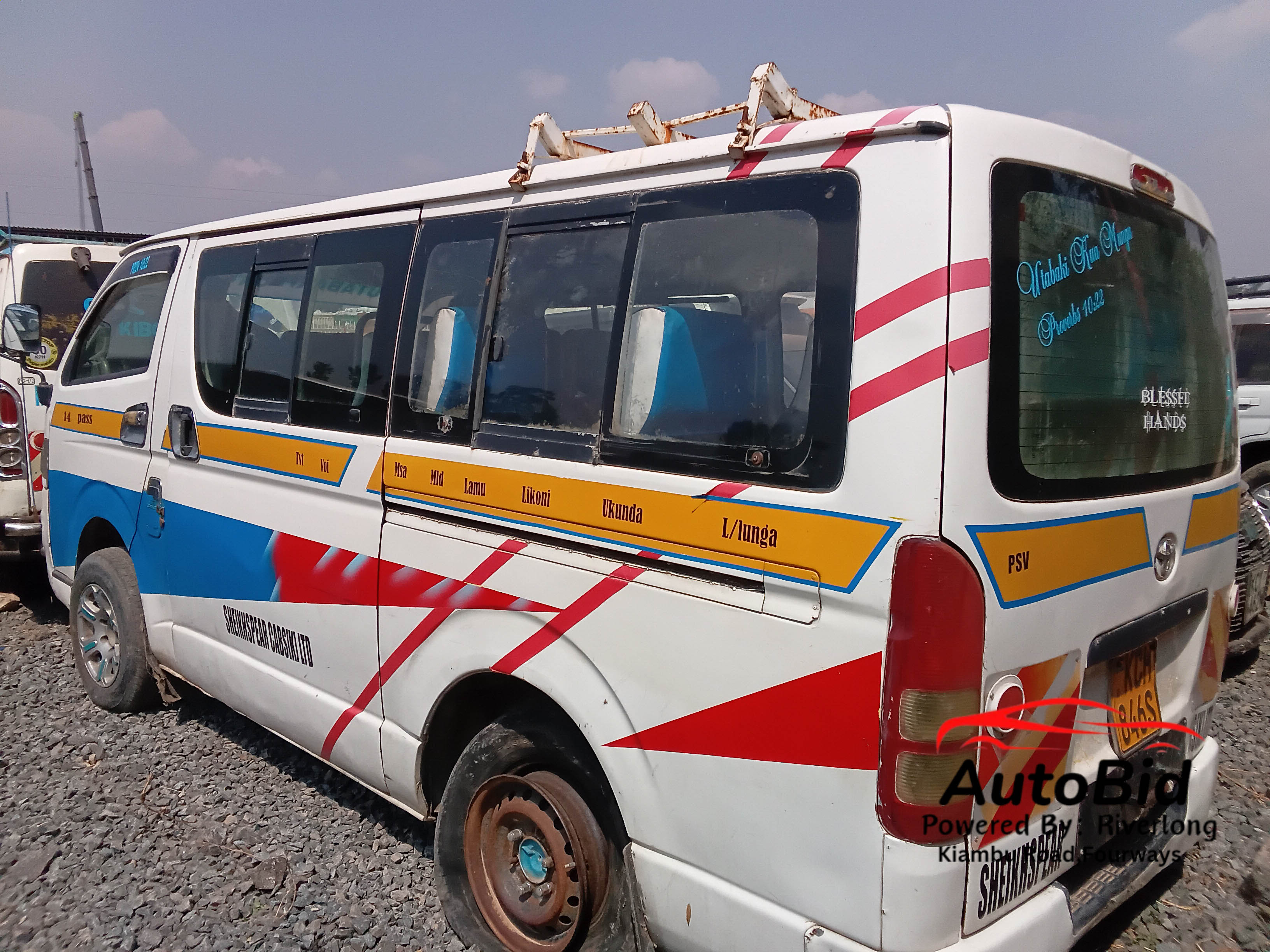 2009 TOYOTA HIACE white – photo 6