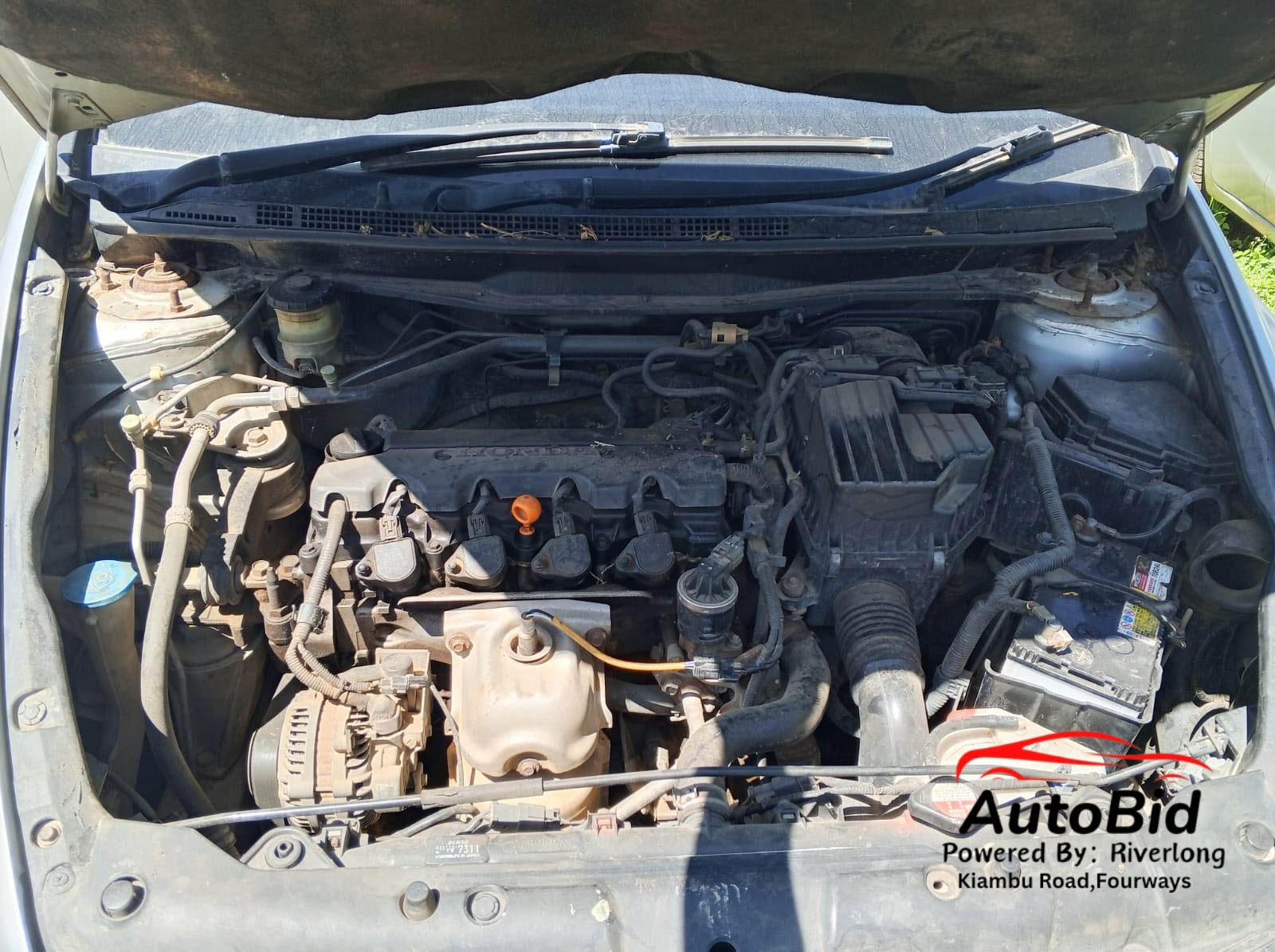2010 HONDA Stream RN1 Silver – photo 3