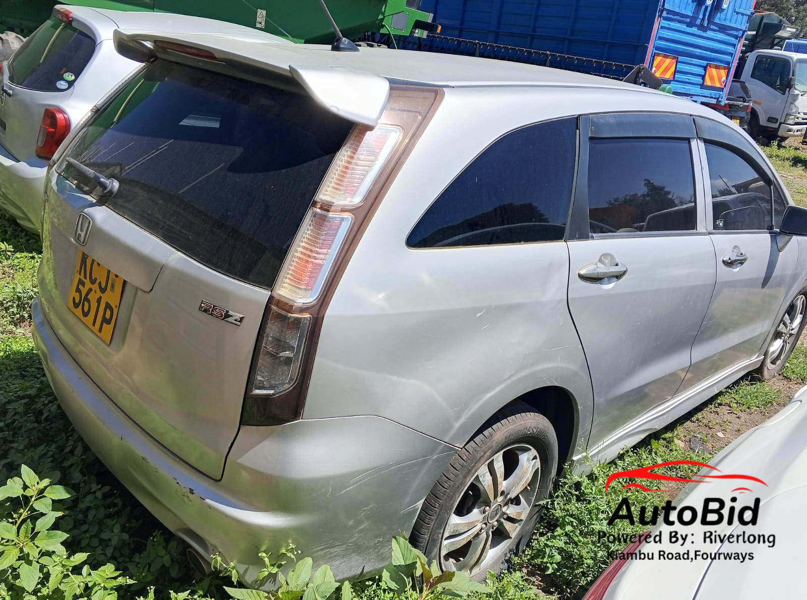 2010 HONDA Stream RN1 Silver – photo 6
