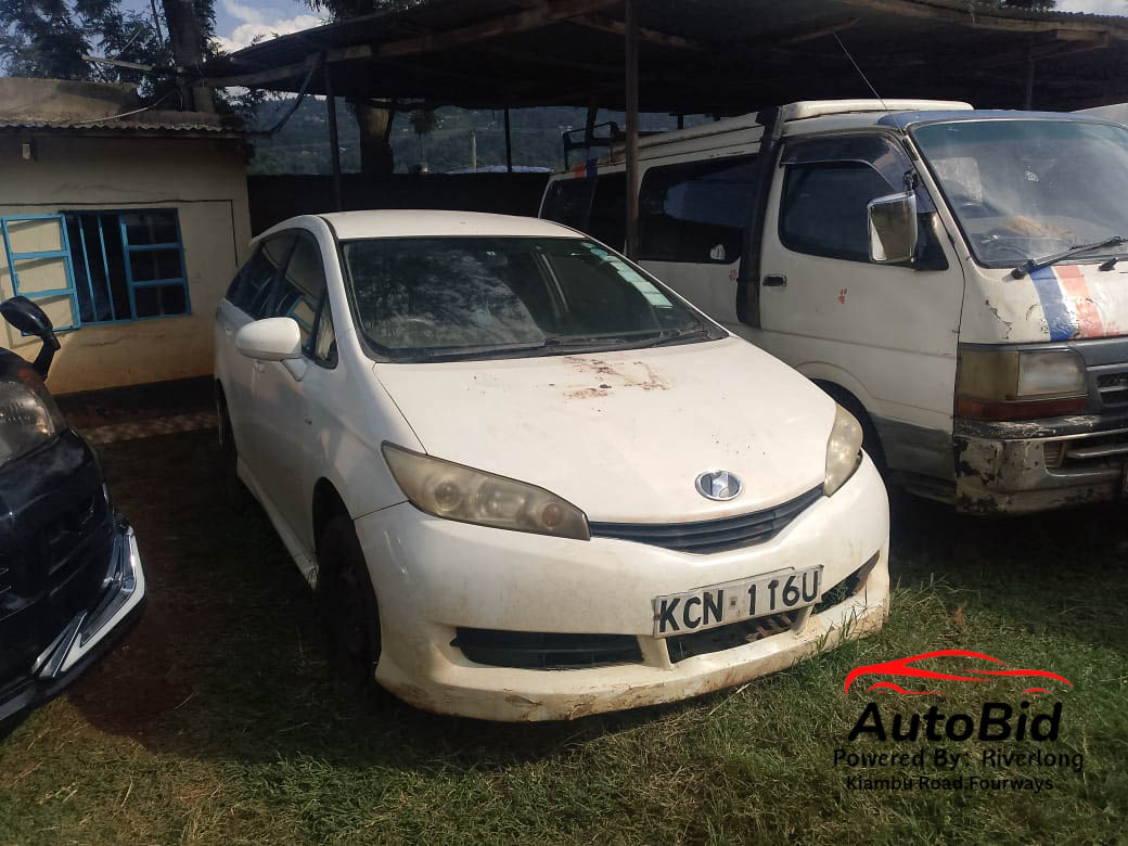 2011 TOYOTA Wish white – photo 1