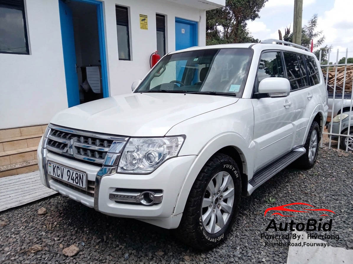 2011 Mitsubishi Shogun white – photo 1