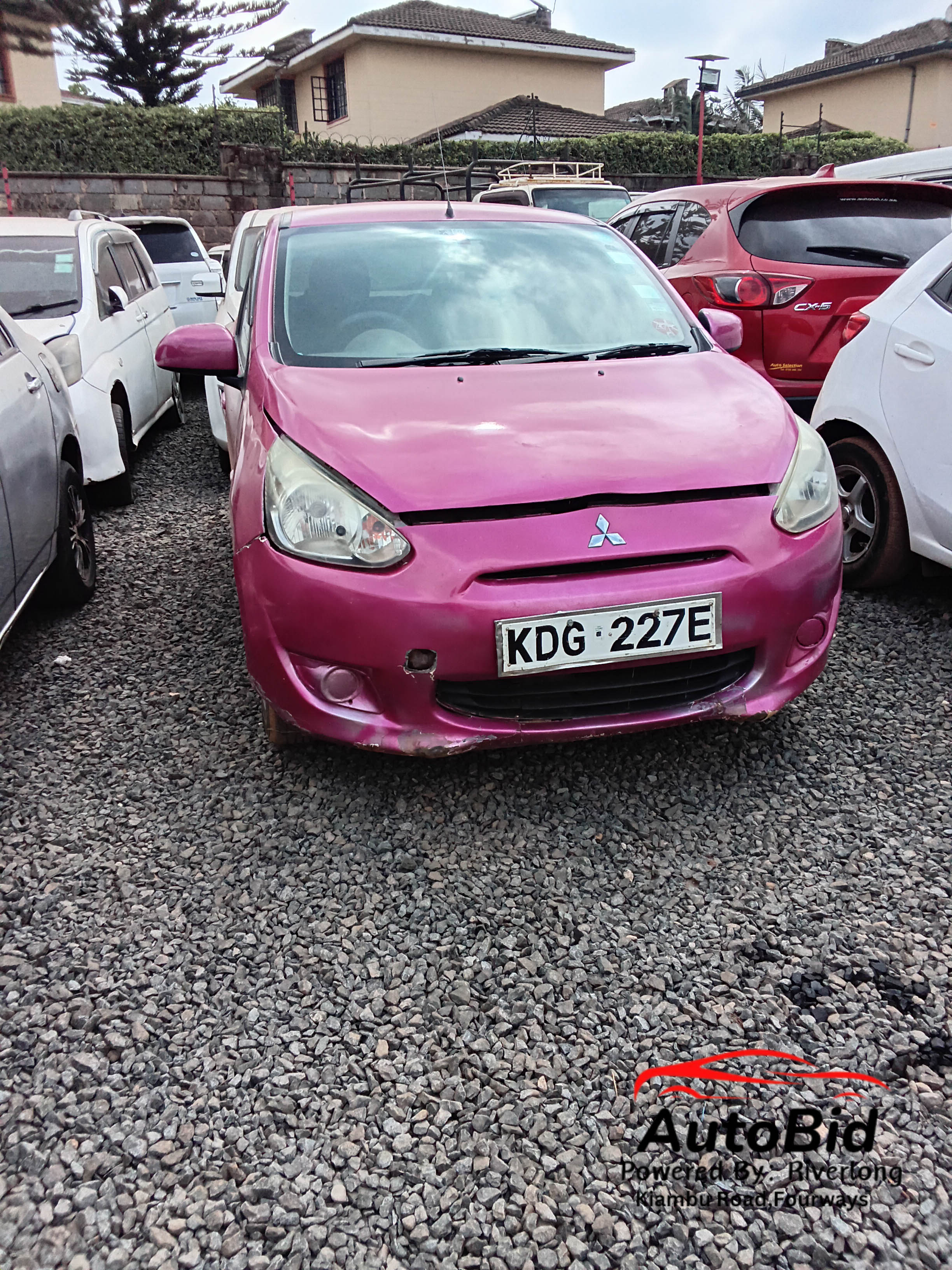 2014 Mitsubishi Mirage A05A Pink – photo 2