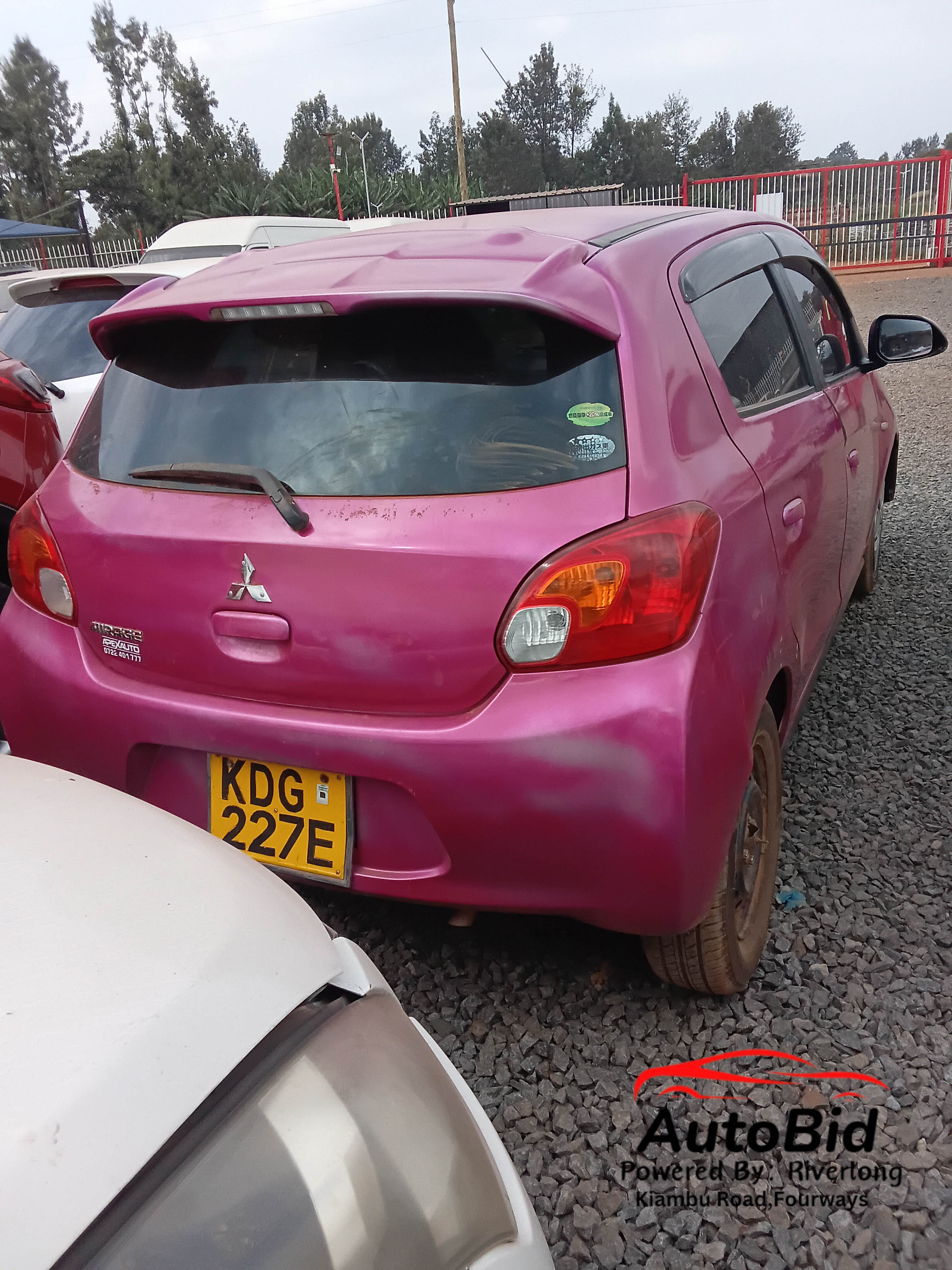2014 Mitsubishi Mirage A05A Pink – photo 7