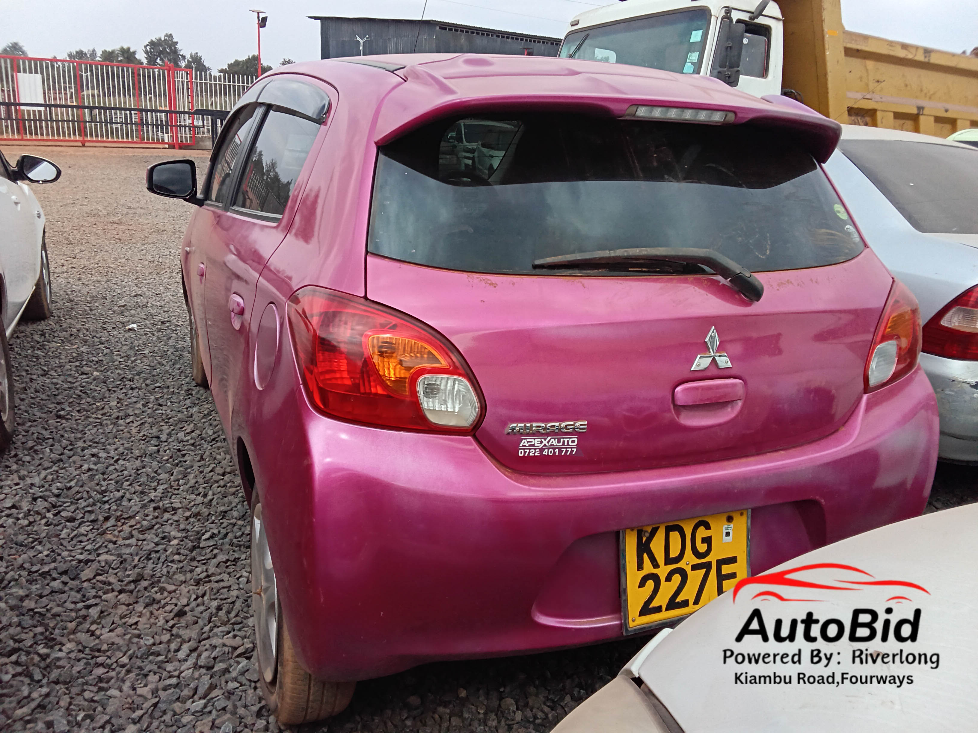 2014 Mitsubishi Mirage A05A Pink – photo 8