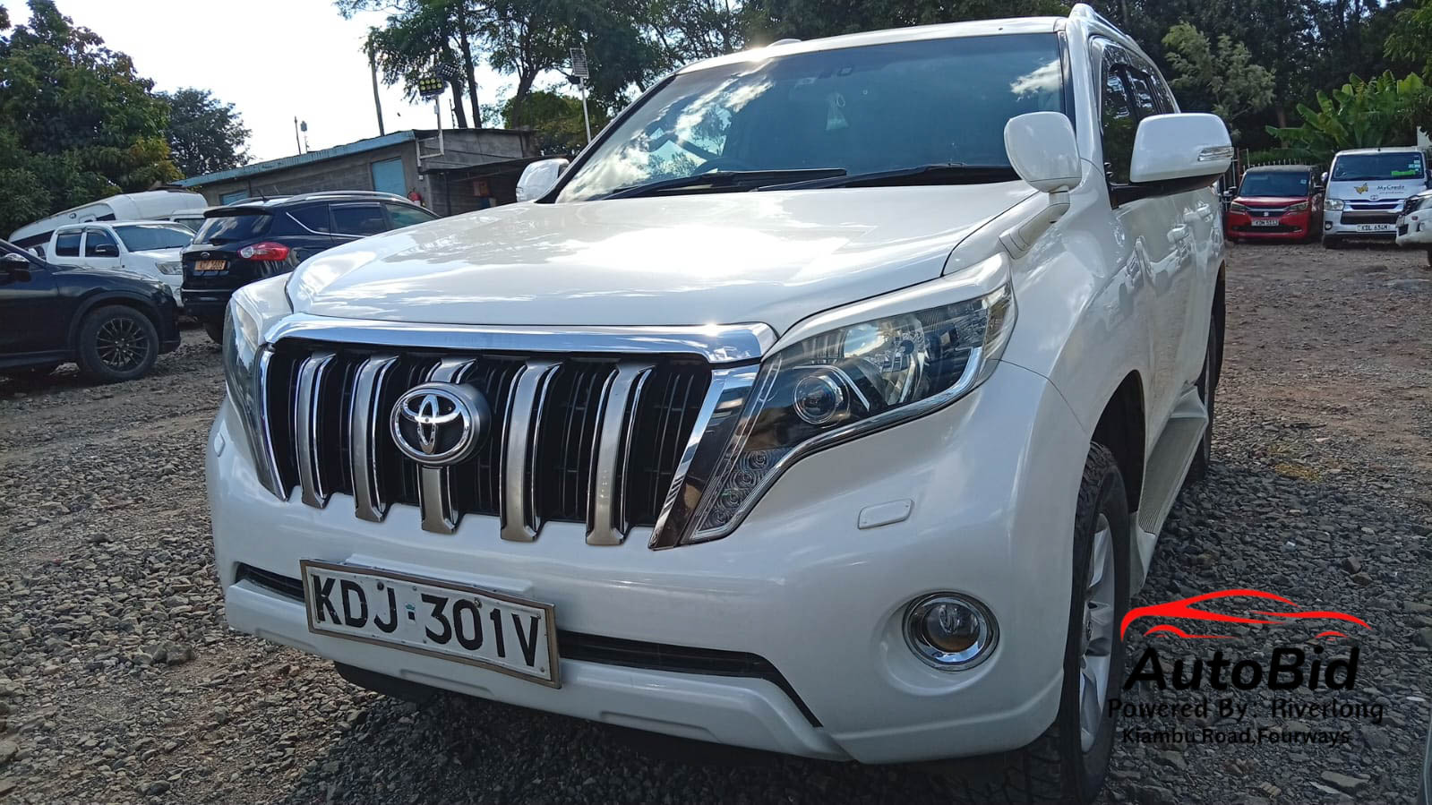 2015 TOYOTA LAND CRUISER PRADO white – photo 2
