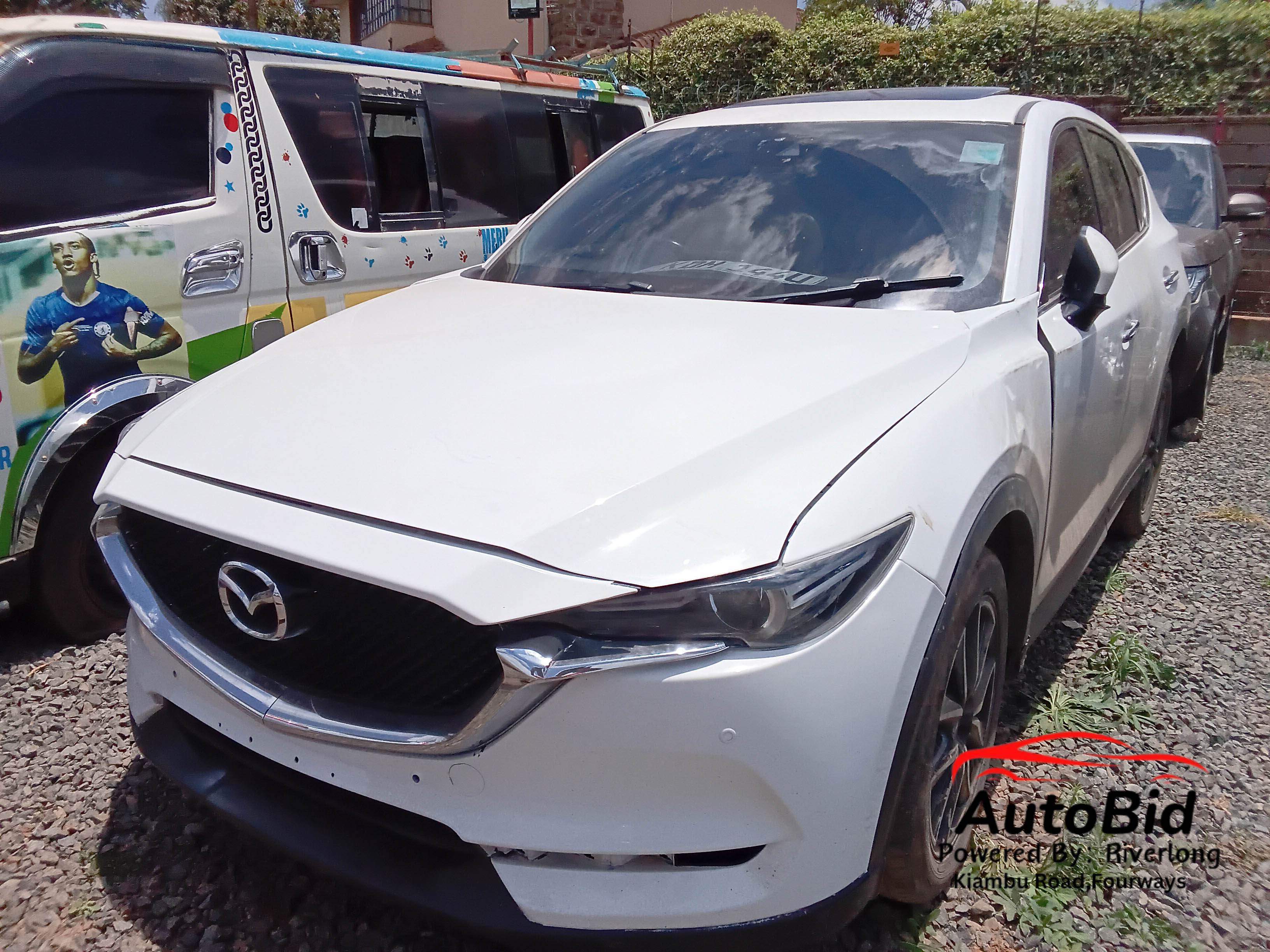 2017 Mazda CX-5 KF2P white – photo 1