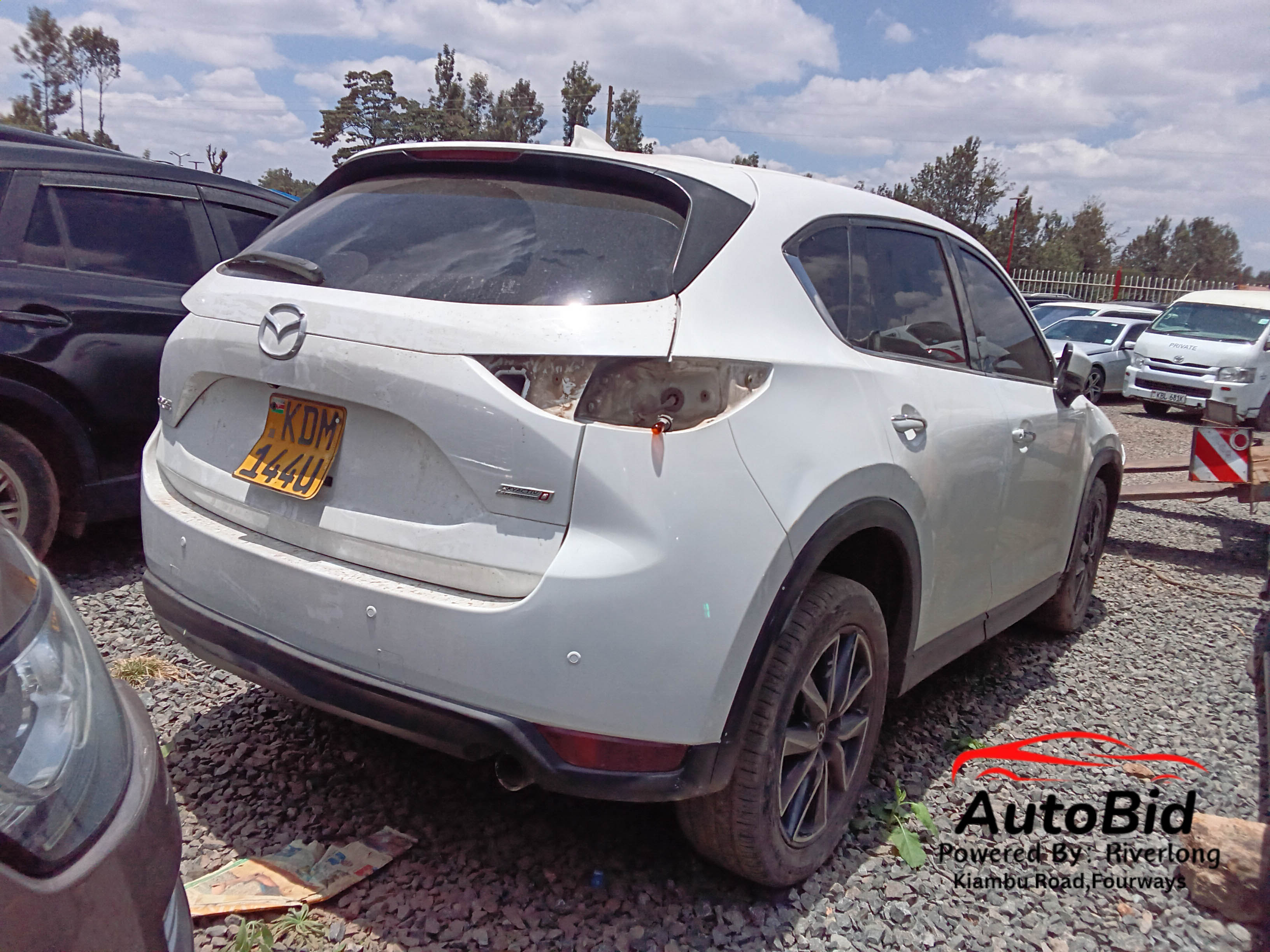 2017 Mazda CX-5 KF2P white – photo 4