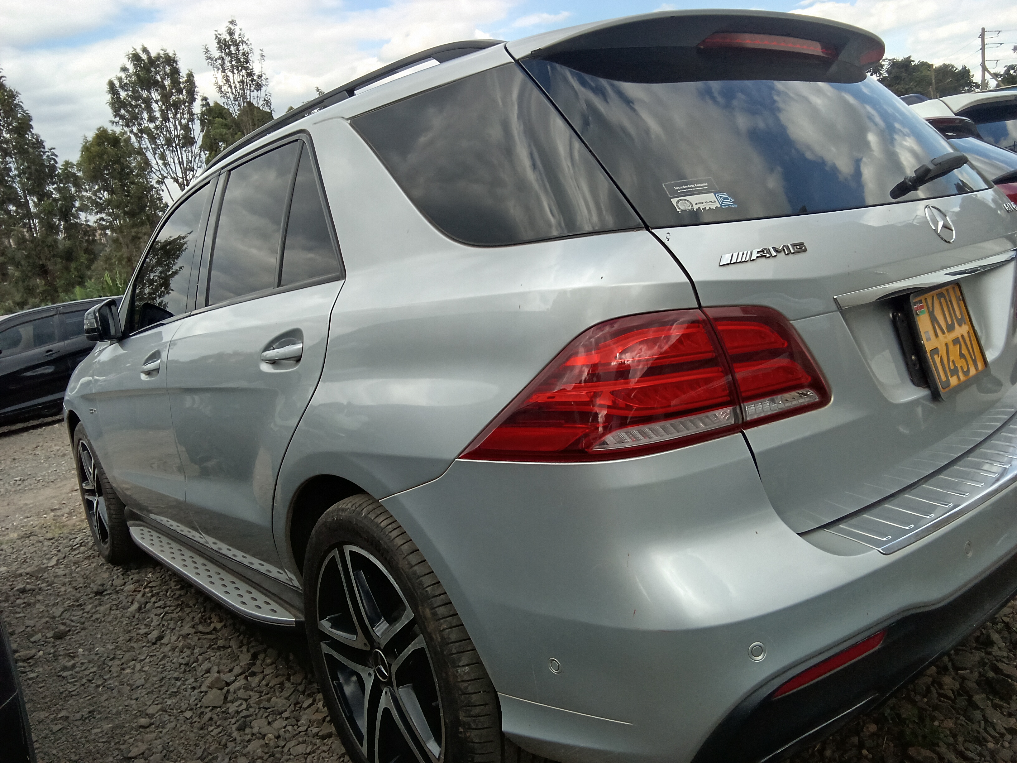 2017 Mercedes GLE 43 AMG Silver – photo 4