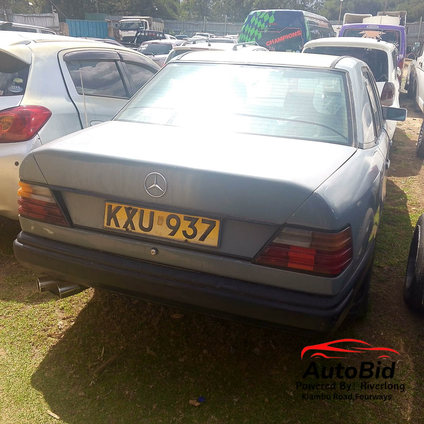 1987 Mercedes Benz 300E MatteGrey – photo 3