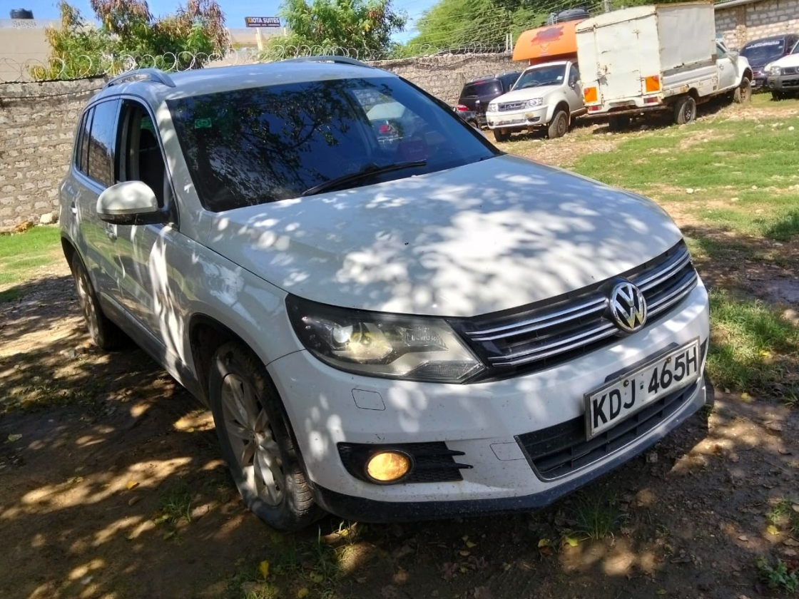 2015 Volkswagen Tiguan white – photo 1