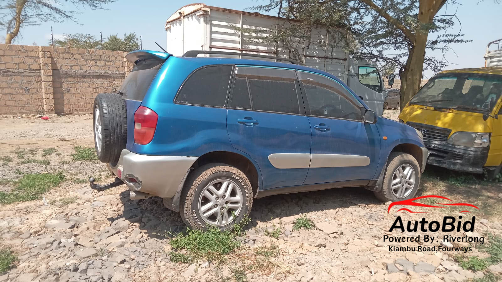 2003 TOYOTA RAV4 Blue – photo 2