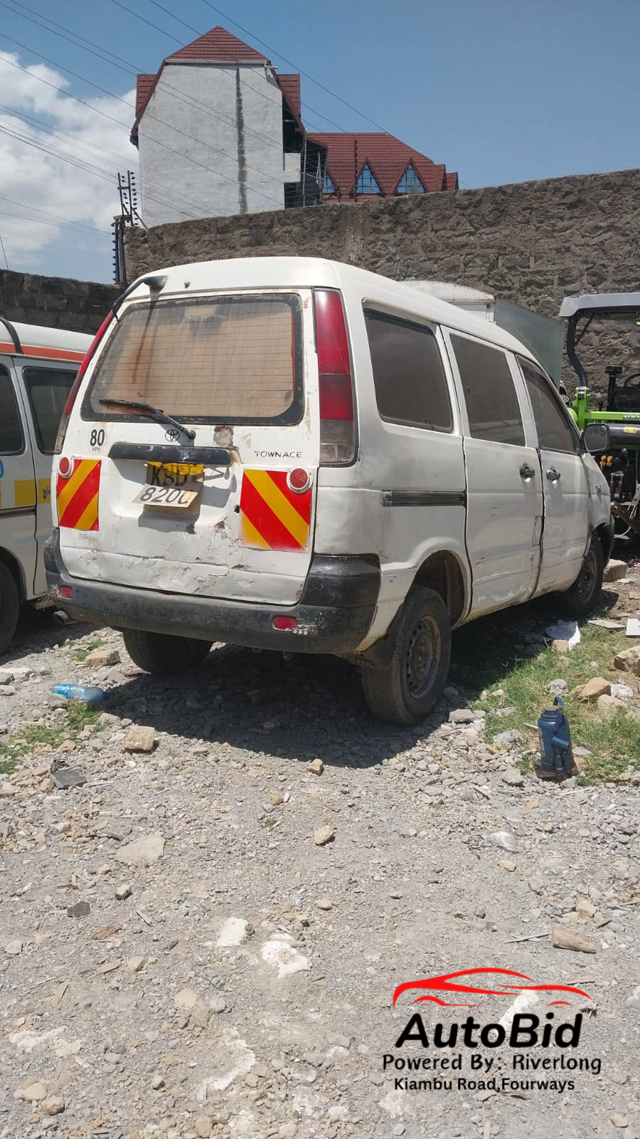 2001 TOYOTA Townace white – photo 6