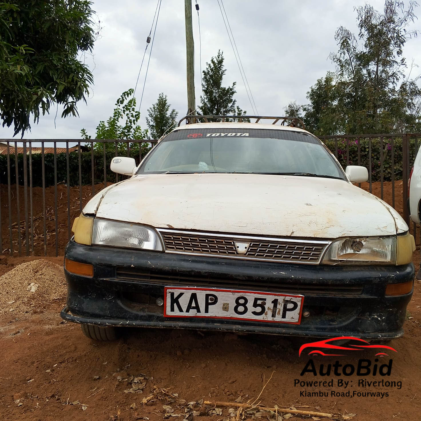 1996 TOYOTA Corolla white – photo 2