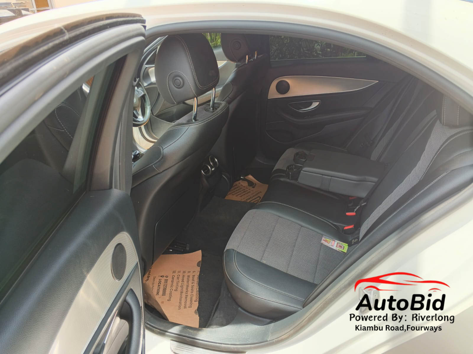 2018 Mercedes Benz E220 white – photo 5
