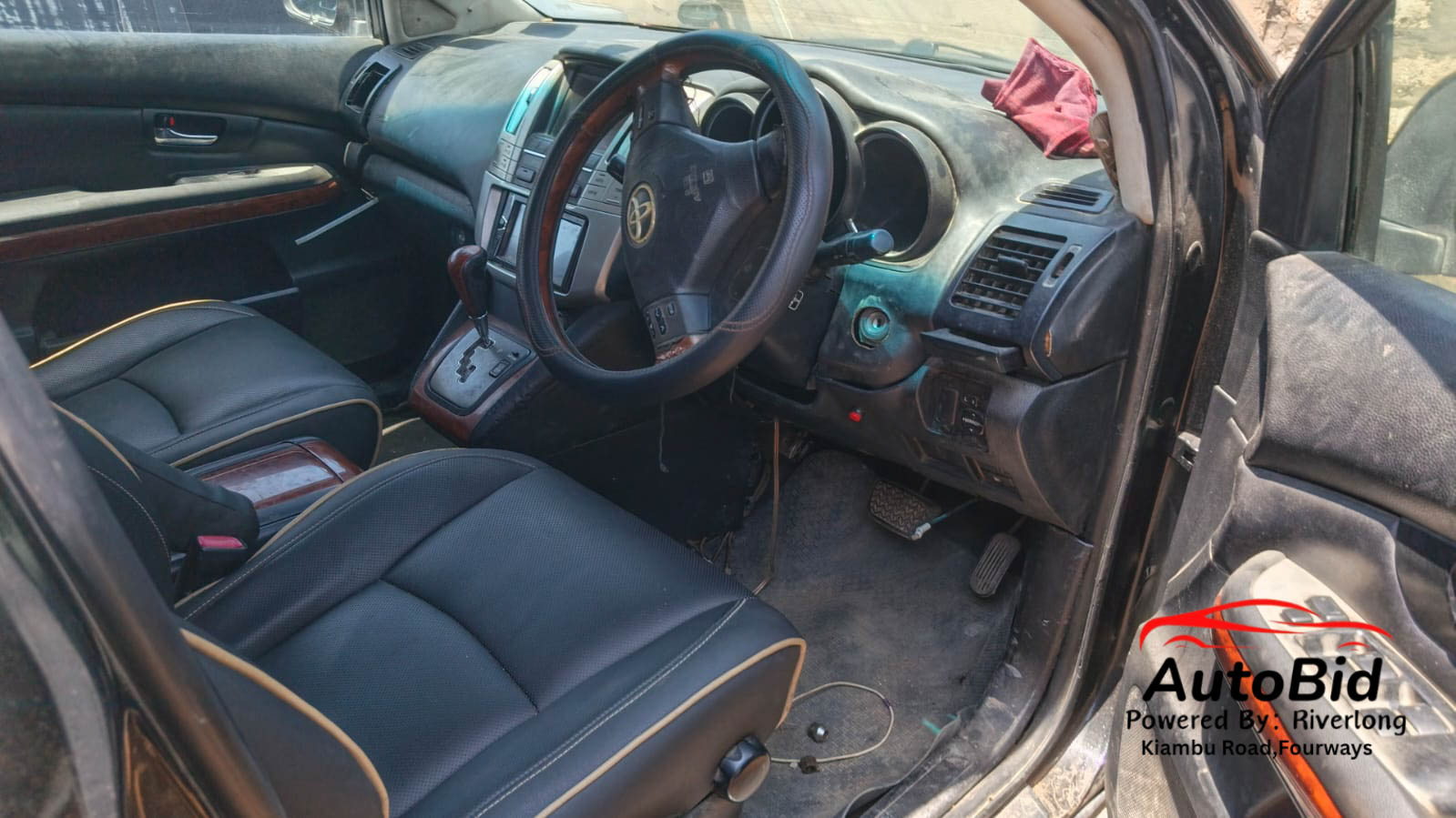 2007 TOYOTA HARRIER Black – photo 2