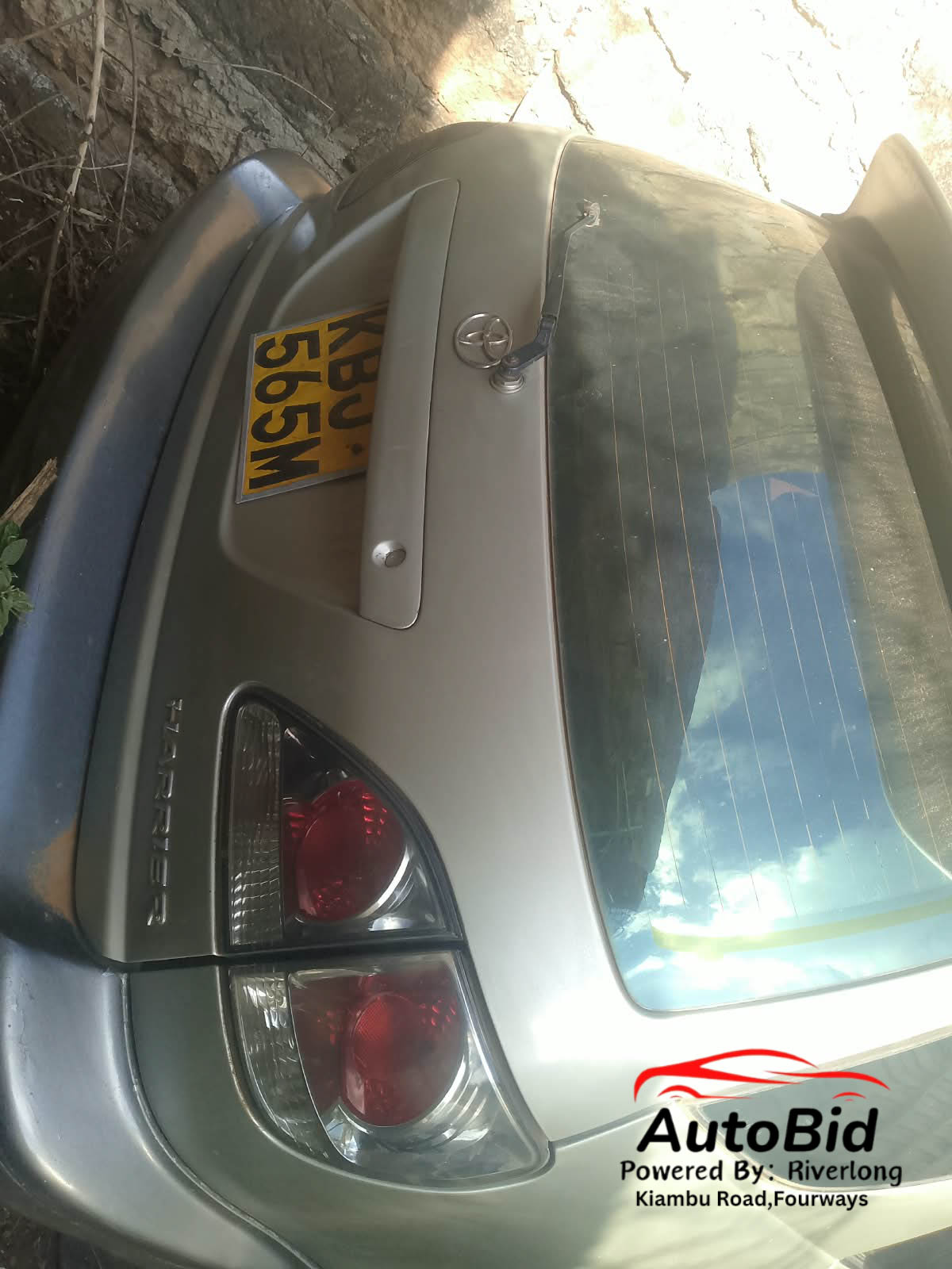 2002 TOYOTA Harrier Silver – photo 4