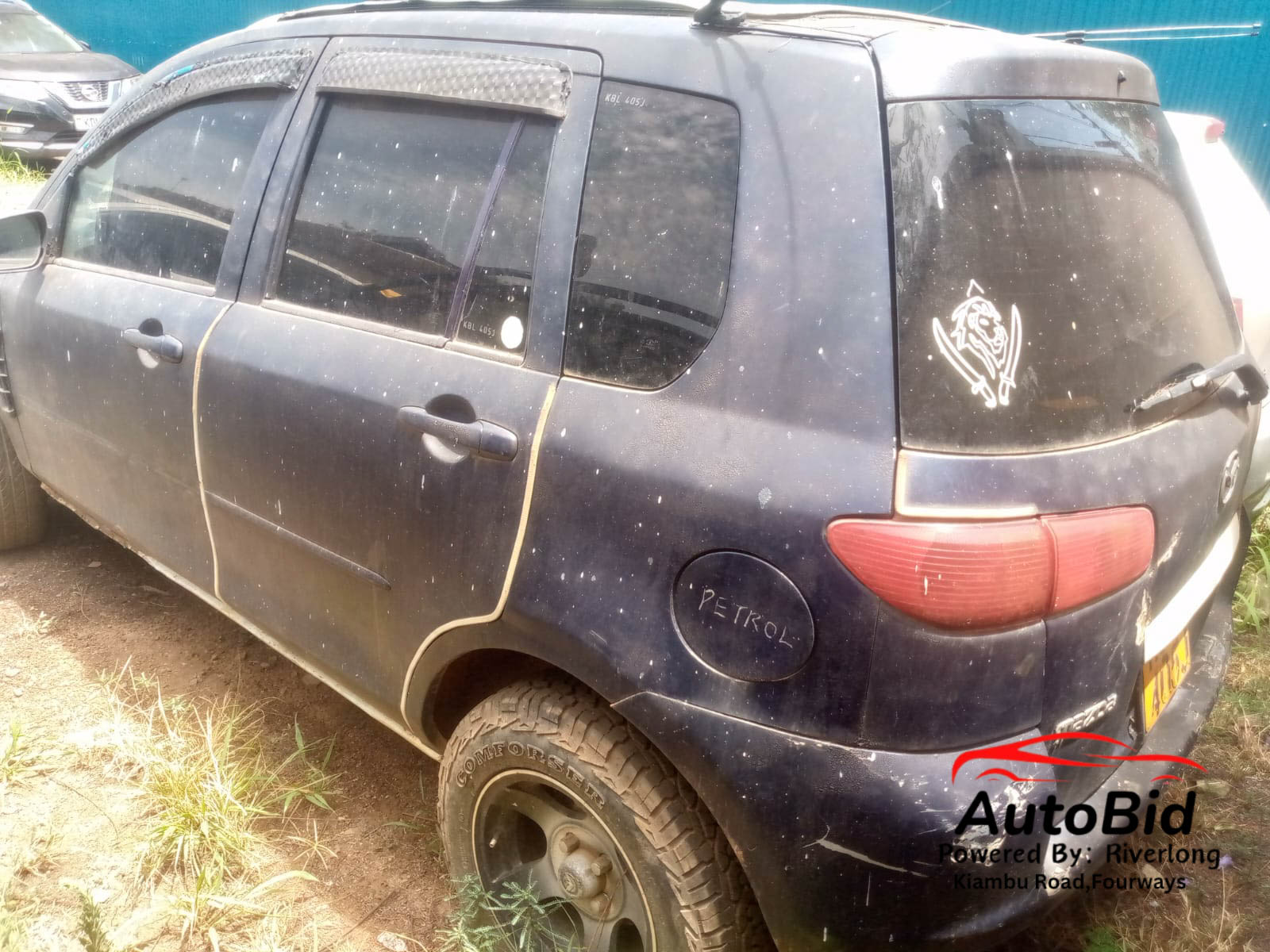 2003 Mazda Demio DY5W Black – photo 8