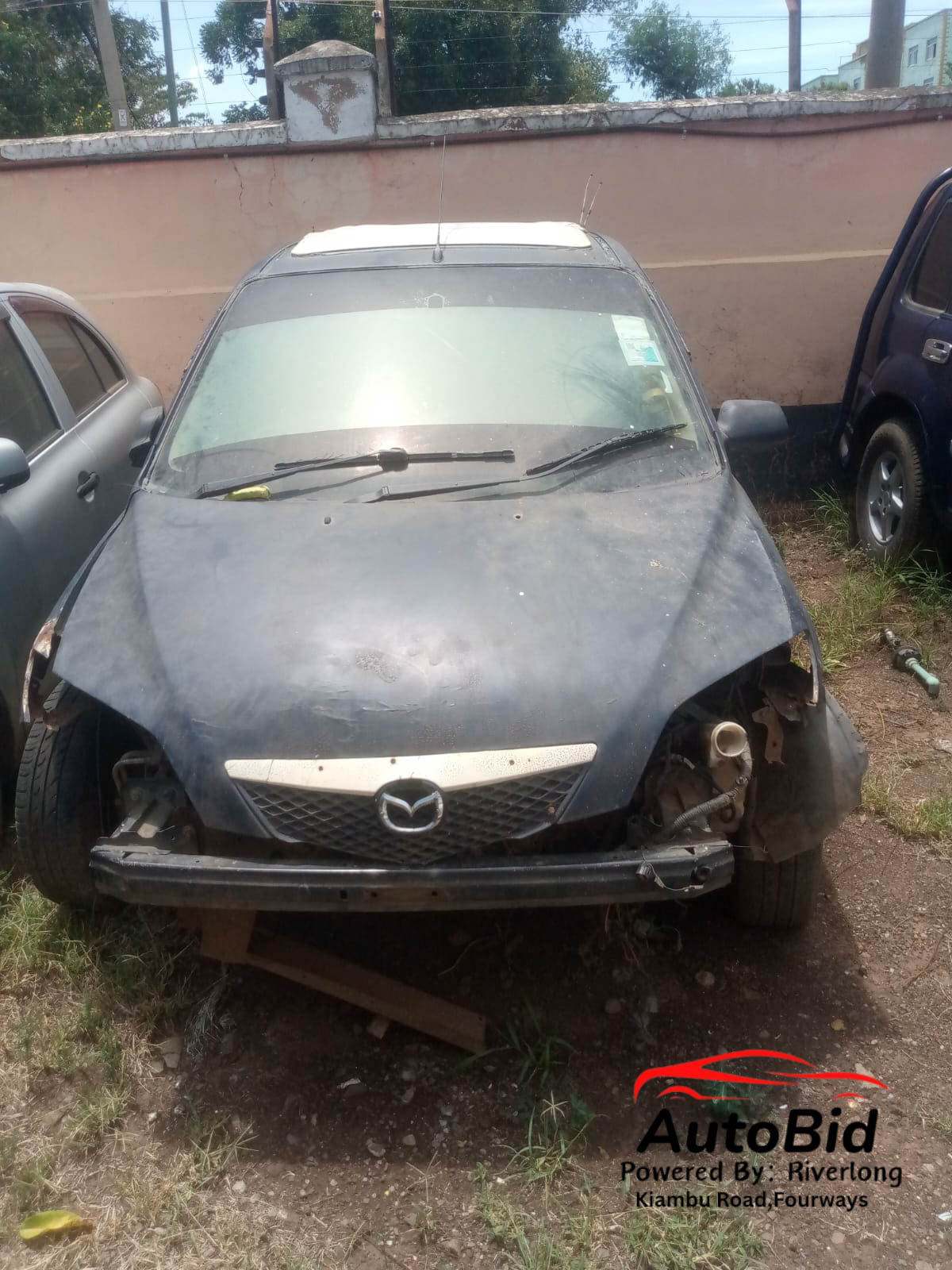 2003 Mazda Demio DY5W Black – photo 2