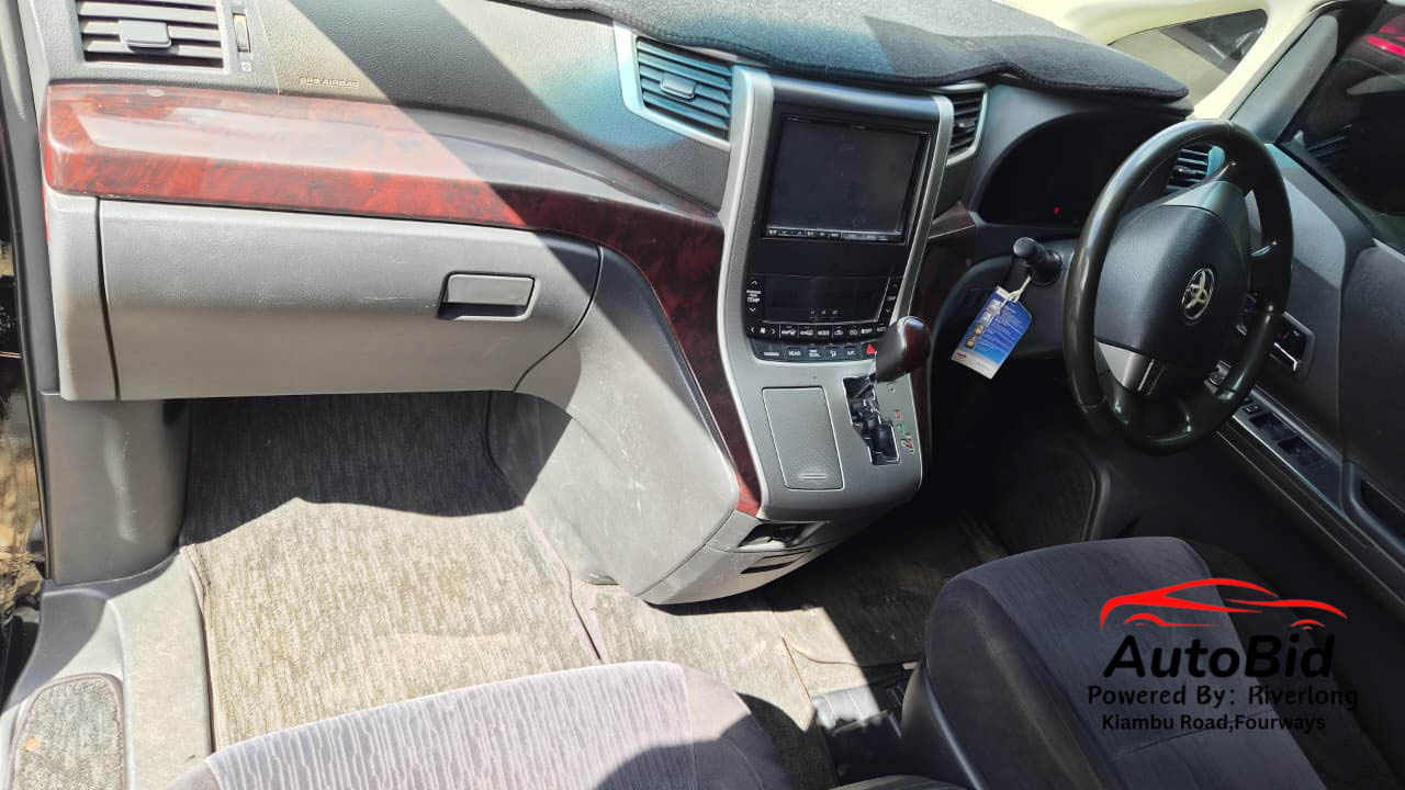 2012 TOYOTA Alphard Black – photo 3