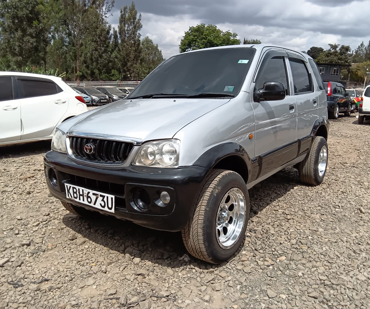 2002 TOYOTA Cami J102E Silver – photo 1